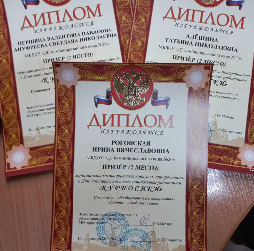 Поздравляем победителей! Поздравляем победителей!.